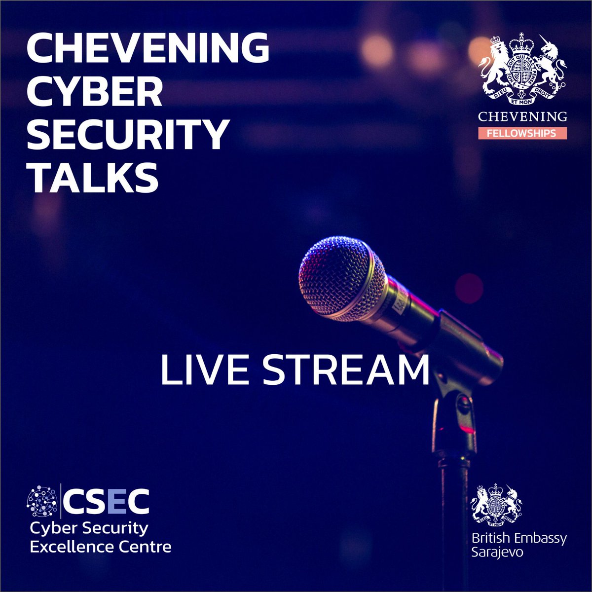 CSEC_ba's tweet image. 🔵The Chevening Cyber Security Talks are live.
👨‍🎓👩‍🎓Our #Chevening Fellows are ready for their lectures.
📲 Live Stream ⬇️
bit.ly/3YTf5Fs
#cybersecurity #csecba #bihacsirt #westernbalkans