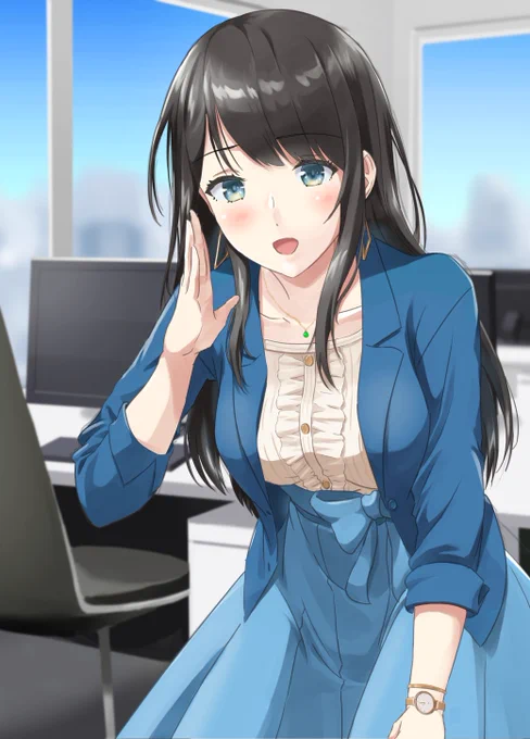 サークルStudioT916様(の音声作品でパッケージイラストを描かせていただきました!COMITIA143・スペースI26bで頒布されます。画像の後輩彼女が目印です。参加される方は是非遊びに来てください!! #COMITIA #COMITIA143 #コミティア143 