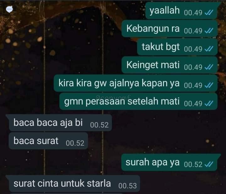martabakismissu's tweet photo. KUMPULAN CHAT LUCU

A thread https://t.co/BWlEbFbR3W