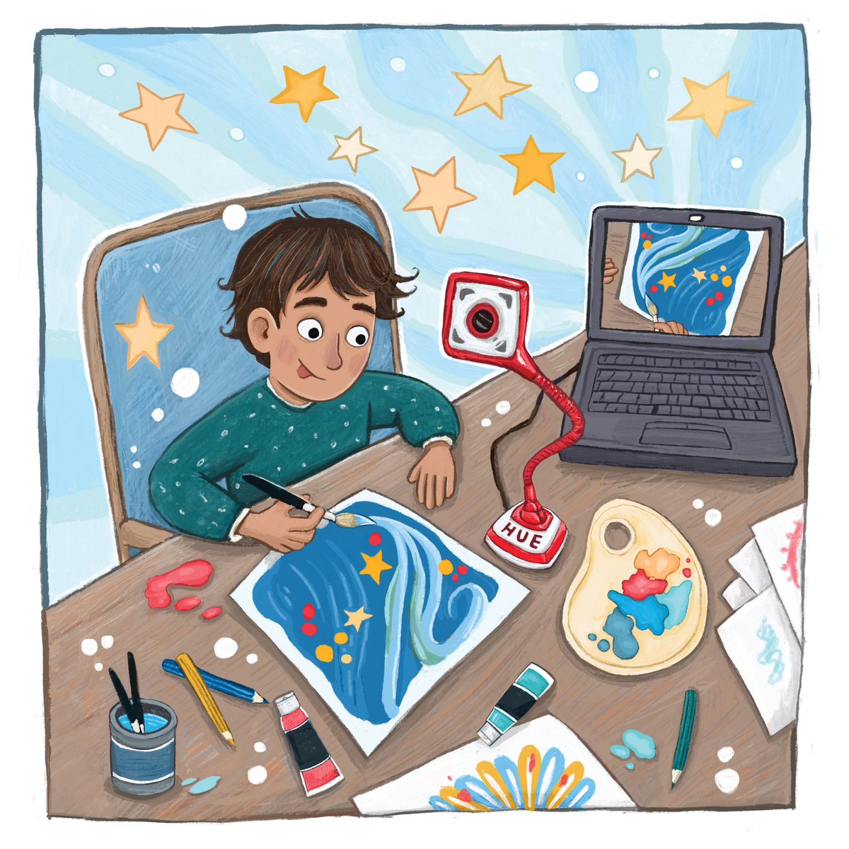 Please share 🥰

We are delighted to be working with the fantastic <a href="/HUEcameras/">HUE</a> to bring you some lovely #WorldBookDay2023 activities! 📚 ⬇️ 🤩

Partnership illustration by VIP <a href="/rachel_sanson/">Rachel Sanson</a>