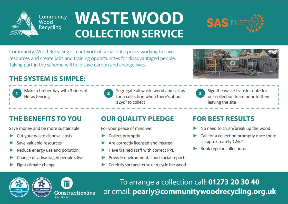 solaradvanced's tweet image. What is your business doing to #minimize #waste?

We have partnered up with Community Wood Recycling, an organization driven by the same values of a better future through a low-carbon approach. 

bit.ly/410DcE7

#sustainability #sustainablefuture #renewables #solar