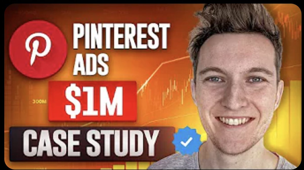 In 2022, I generated $1,267,309 for a client using only Pinterest Ads.

So I put together a 17-minute video breaking down the EXACT process of how I did it.

This video could make you millions in 2023.

Like + RT + comment "million" and I'll send it to you

(Must be following)
