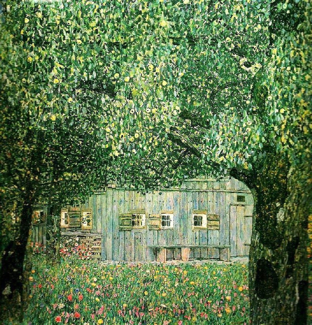 Gustav Klimt Farm in Upper Austria 1911
