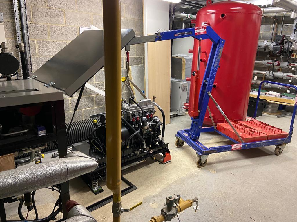 We've got a <a href="/baxiboilers/">Baxi UK & Ireland</a> R-Gen Combined Heat &amp; Power (CHP) installation underway at a Devon Hospital to replace an oversized and inefficient CHP unit. This new plant will provide significant benefits for the hospital through energy recovery.

#ESG #Hospital #Healthcare #Heating