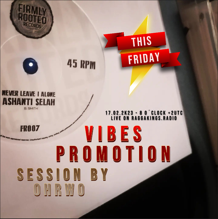 VibesPromotion's tweet photo. This Friday a new live Vibes Promotion session @raggakings.radio, Tune in! #raggakingsradio #live #livemusic #vibespromotion #ohrwo #community #raggakings #peace #love #session #reggae #session #dub #dubstep #music #bass #reggae #music #bass #Steppa #Steppa https://t.co/nYpq0XS0yn
