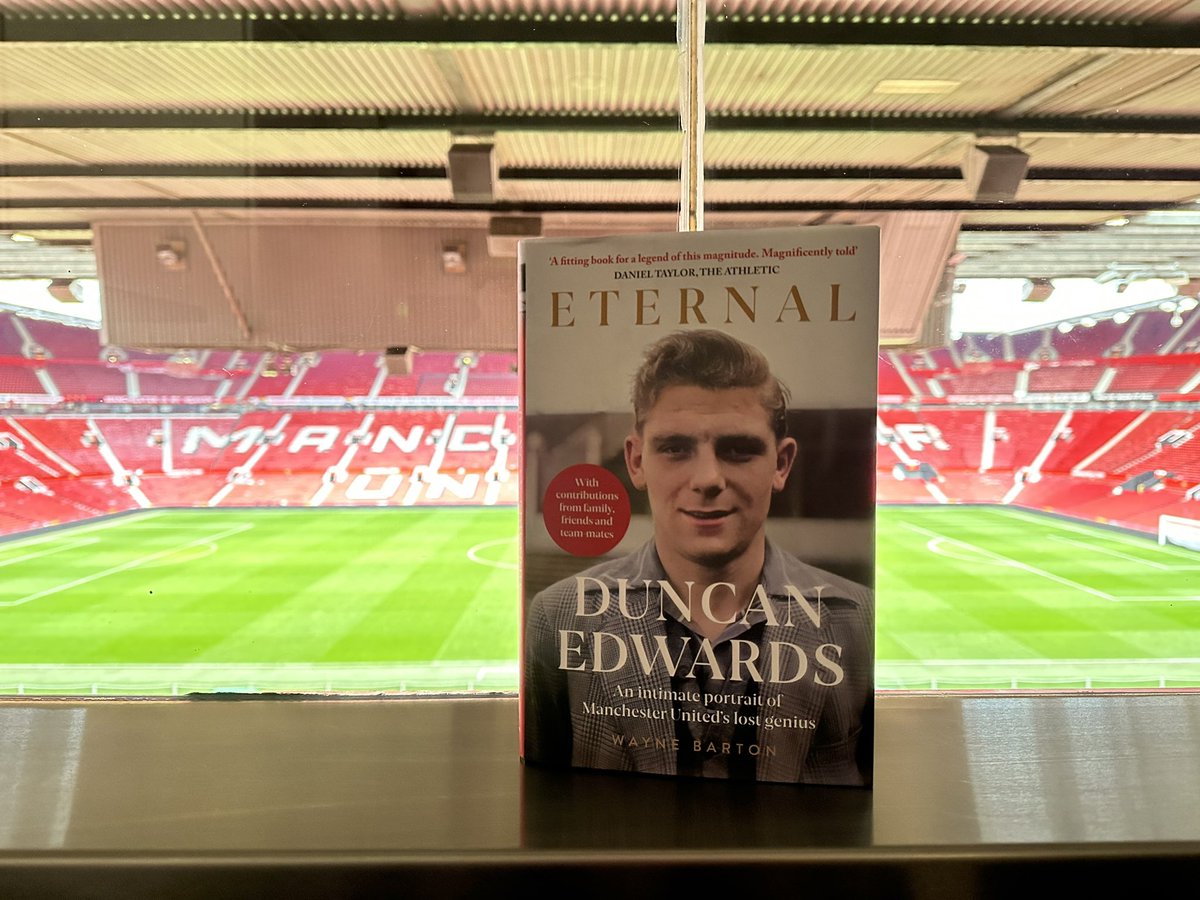 For #RandomActsofKindness day I am giving away a copy of Eternal, my brand new biography of Duncan Edwards. To enter just retweet. No follow necessary. Winner picked this evening. Alternatively order a copy here : amazon.co.uk/Duncan-Edwards…
