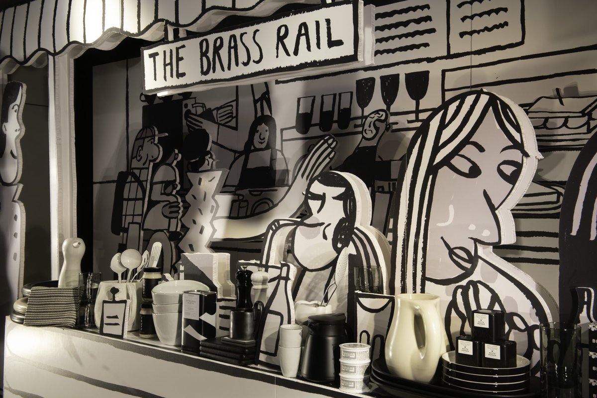 govisualltd's tweet photo. Selfridges Celebrates - with original works from four female artists and illustrators; Angela Kirkwood, Paulina Almira, Brindha Kumar and Lena Yokoyama - inspired by celebrating moments big and small. 
#selfridges #artwork #visualwindows #design #angelakirkwood #art #windowart https://t.co/Dc8iL7ojIW