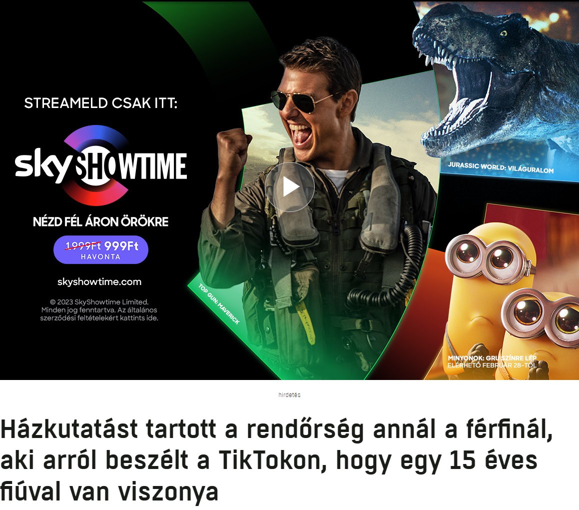 _tthcs's tweet image. Azért léteznek még jól elhelyezett reklámok.