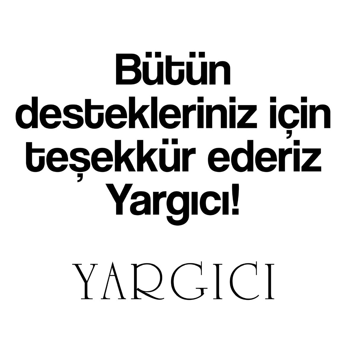 simdisallanma's tweet photo. Ülkemizin en çok ihtiyacı olduğu günlerde yanımızda olduğunuz için teşekkür ederiz Yargıcı!
@YARGICI_TR https://t.co/BJTyndvtSJ