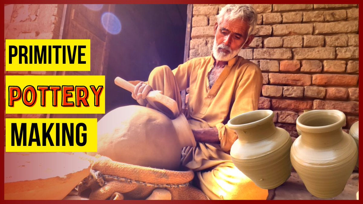 Clay Pottery Primitive Earthenware Art | Potter Making Roman Style Prehistoric Pottery 

youtu.be/zMYOkHpZm_c

#claypottery #pottery #claypots #ceramics #clayart #ceramicartist #ceramicmugs #clayartist #ceramiccoffeemug #ceramicfinearts #ceramichandbuilding #wheelthrowing