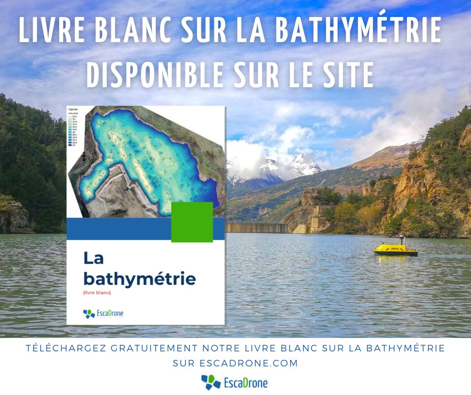 Téléchargez gratuitement notre #livreblanc sur la #bathymetrie par #drone marin sur notre site ! 📖 
➡️  bit.ly/3m2stVJ