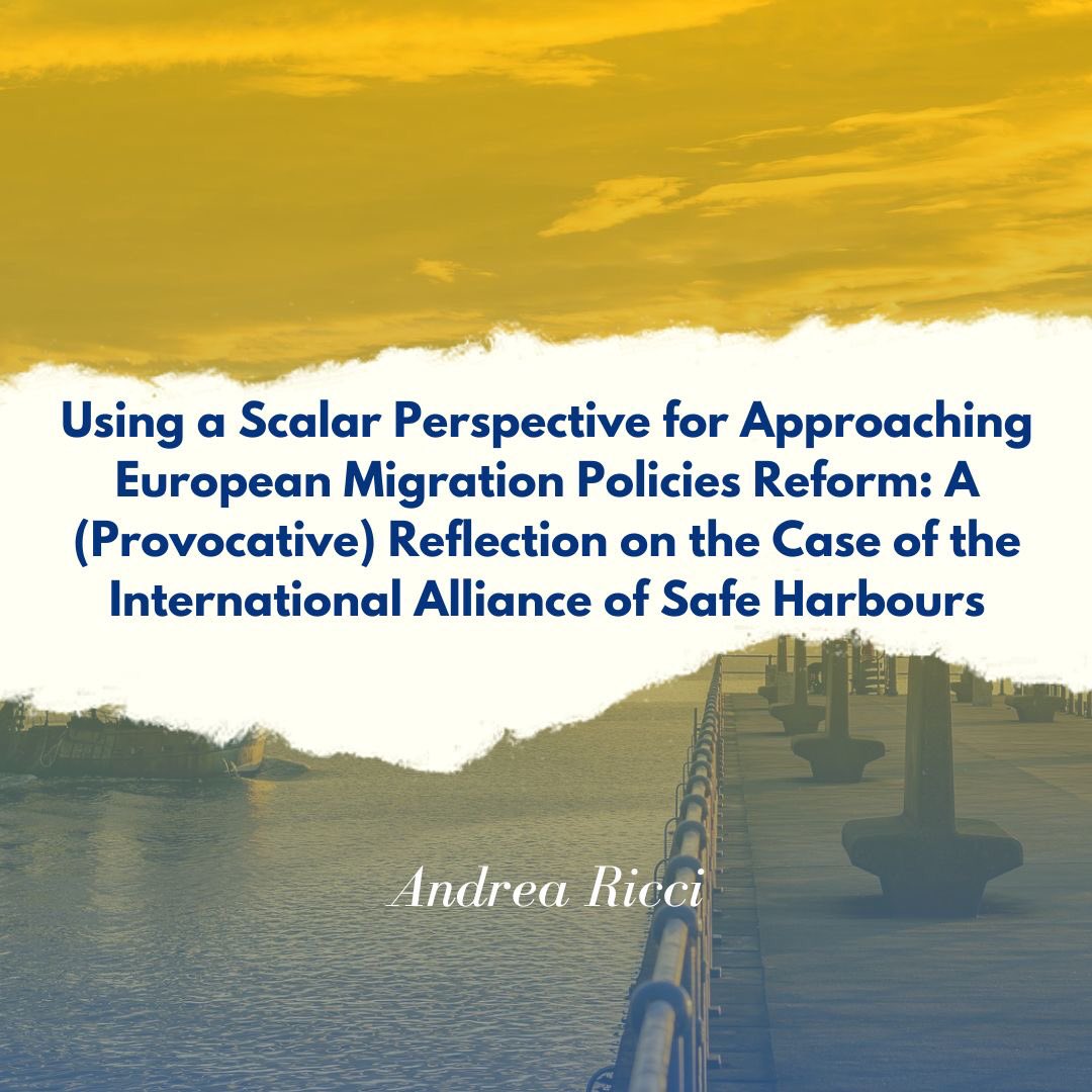 🇪🇺In the framework of our campaign on the topic "Reinforcing EU unity in times of crisis", Andrea Ricci (<a href="/andreapoetry/">Andrea Ricci</a> ) wrote an article on the European Migration Policies Reform!

🙌🏽Read the article here 👉🏽esthinktank.com/2023/02/16/usi…