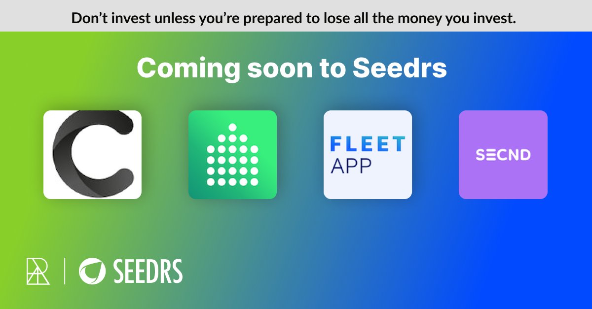 join_r_europe's tweet photo. We have some exciting campaigns coming up on Seedrs, including Consilience, @CrowdPropertyUK, Fleetapp: in-app car hire and 
@Secnd_app 👏 

Learn more here and sign up for campaign updates! https://t.co/crdjRwBGsE. https://t.co/q3G2RvWya0