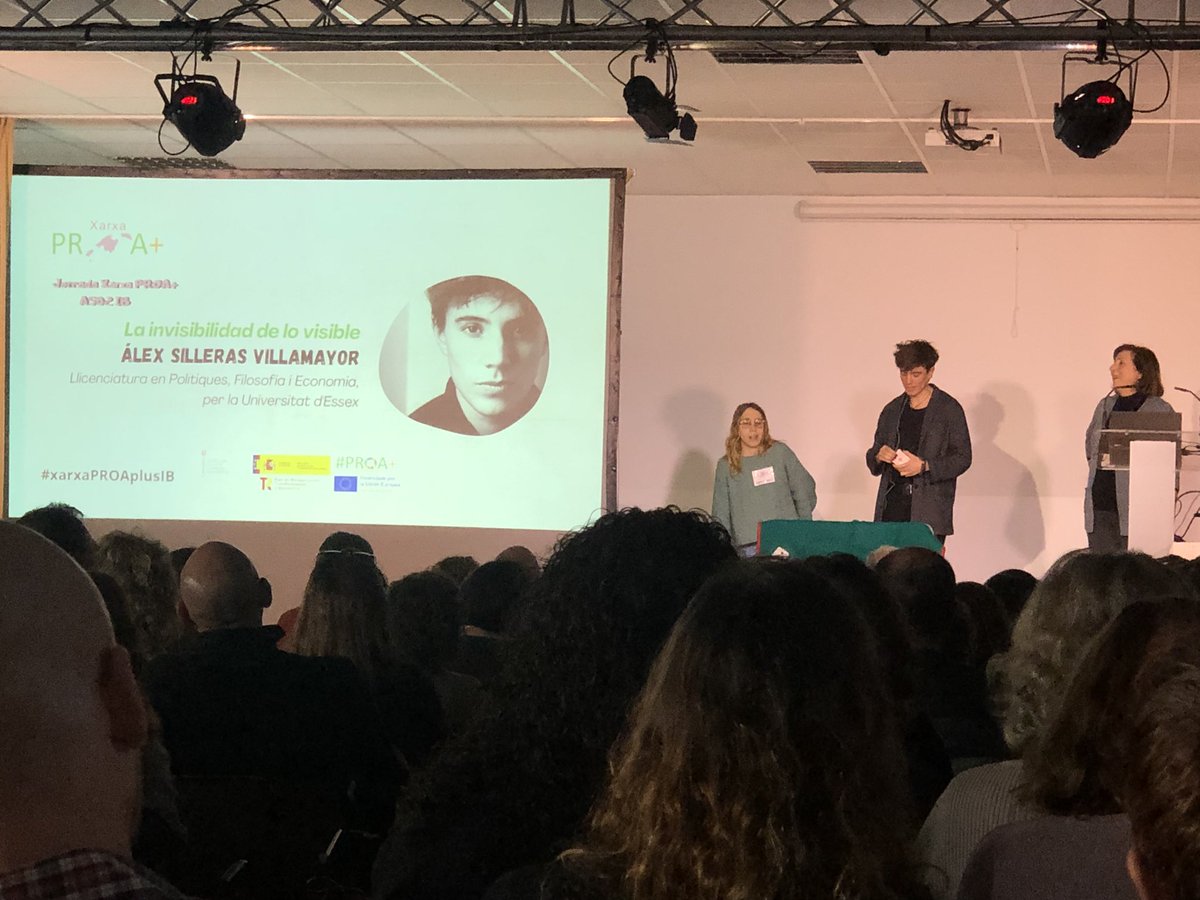 ceipJafudaC's tweet photo. Avui a les jornades de PROA + amb 108 centres participants. Intervencions de luxe. Reflexions, debat I intercanvi d,experiencies entre centres. Amb Alex Silleras, Eugeni García, @RamonGrau_ #xarxaPROAPlusIB https://t.co/iigEk0F0Zs
