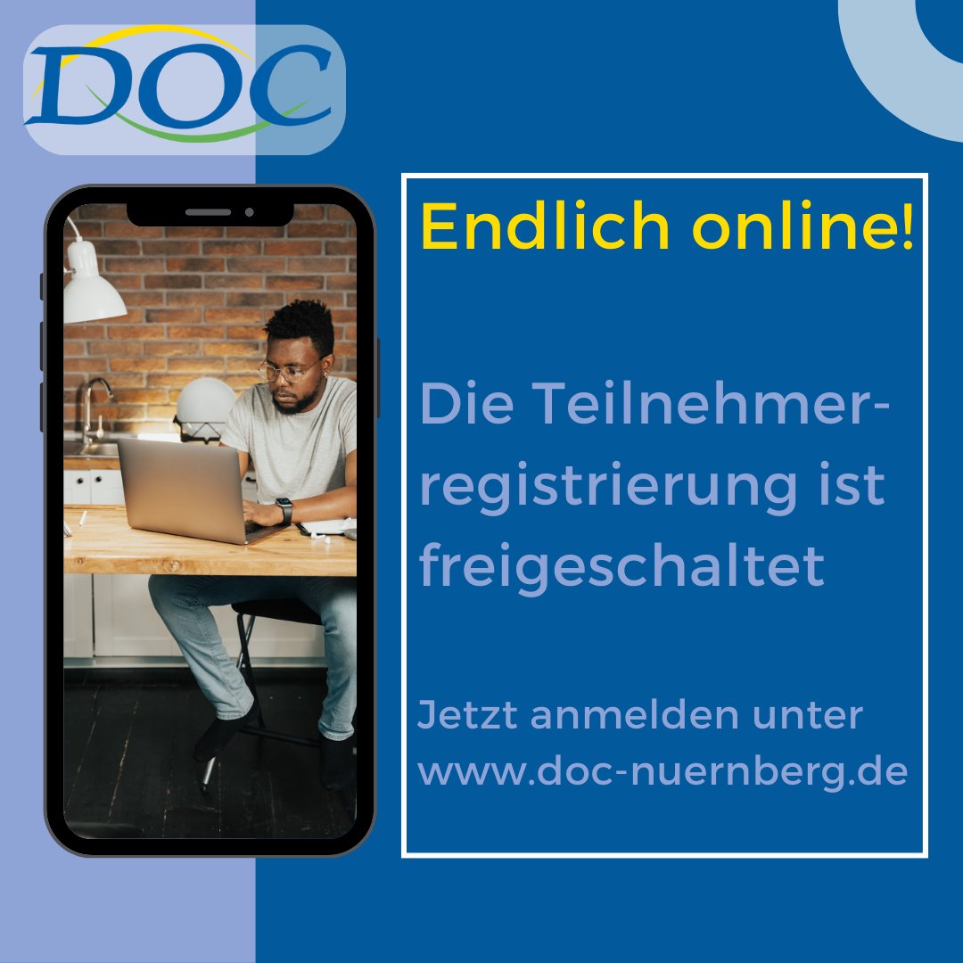 DOC2021x's tweet image. Jetzt online registrieren und Early Bird Preise sichern: doc-nuernberg.de
#doc #doc2023 #ophthalmochirurgie  #nuernberg #nuernbergmesse