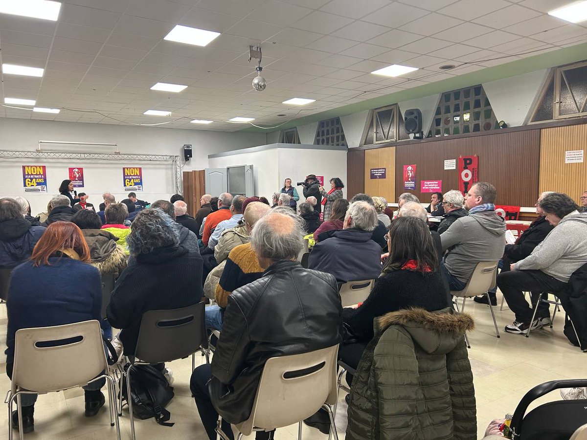 SebMAS6703's tweet photo. Par son talent oratoire et sa détermination, @ManonAubryFr, députée européenne, a su communiquer son énergie aux personnes présentes.
La #reformedesretraites est injuste et injustifiable.
#Schiltigheim #15fev https://t.co/9KxWnhSMFd