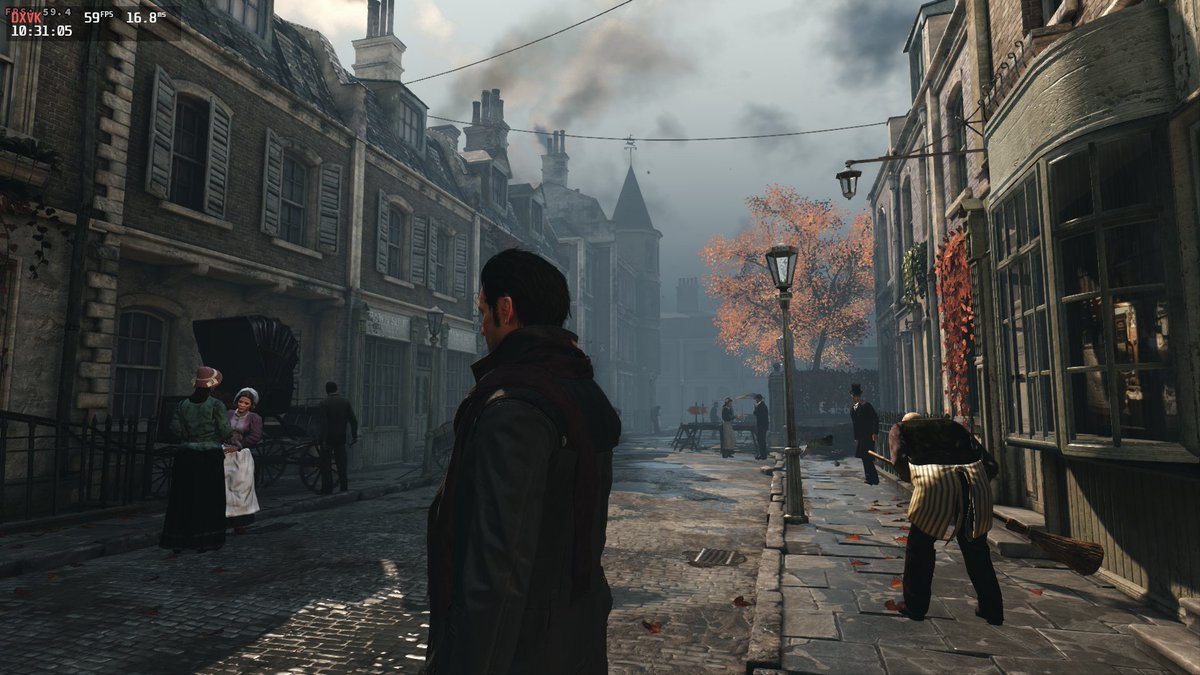 Juppstein's tweet photo. #FreshFebruary Game #5:
Sherlock Holmes and the Devil's Daughter
The first few minutes were quite interesting and the story built up nicely but sadly the game stuttered like crazy under Linux/Proton to the point it became unplayable. Too bad. https://t.co/GK03ww9uEK
