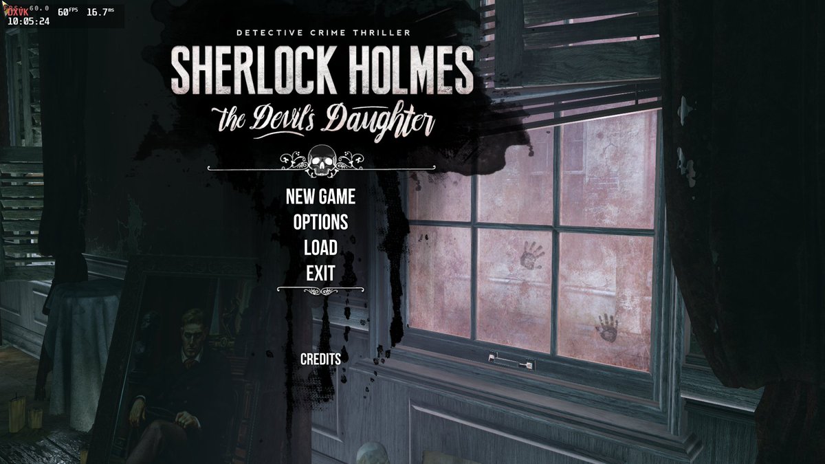 Juppstein's tweet photo. #FreshFebruary Game #5:
Sherlock Holmes and the Devil's Daughter
The first few minutes were quite interesting and the story built up nicely but sadly the game stuttered like crazy under Linux/Proton to the point it became unplayable. Too bad. https://t.co/GK03ww9uEK
