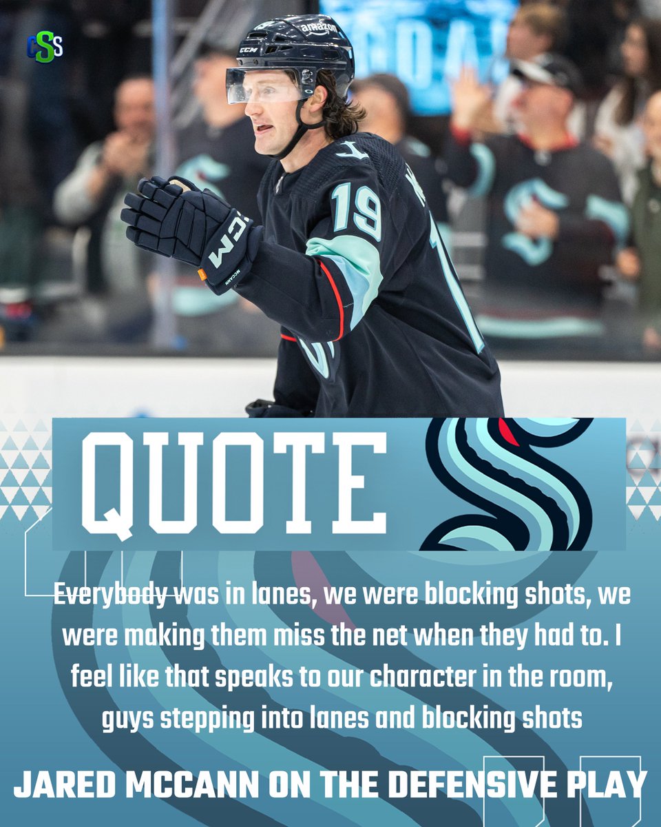 CirclingSports's tweet photo. Here are some notable quotes after last night's @SeattleKraken win over the @NHLFlyers!
Photos by @_LivLyons
#SeaKraken #SeattleKraken #FueledByPhilly #PHvsSEA #NHL #TheNextWave #FearTheDeep #KrakenHockey #PhiladelphiaFlyers #WillBorgen #YanniGourde #JaredMcCann https://t.co/0vLjkWw16v