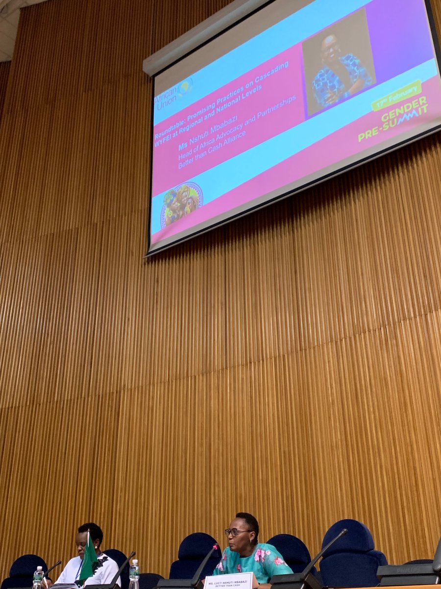 BetterThan_Cash's tweet photo. The current roundtable is led by @BetterThan_Cash's @LucyMbabazi.
We are discussing promising practices & replicable mechanisms to cascade the Women and Youth Financial and Economic Inclusion Initiative at regional + national levels.
#WYFEI2030 #AUSummit #GenderPreSummit https://t.co/gNNL6fWDMV