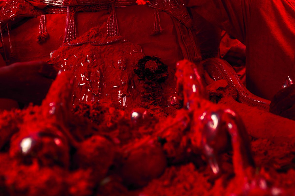 Thevinaymane's tweet photo. RED FESTIVAL ❤
These are some pictures from SHRINATH MHASKOBA YATRA, VEER which is near Pune. This Festival is so unique because of spreading of Red colour called Gulal.
#IncredibleIndia #indianculture #RedFestival #mhaskoba 
@Canon_India @incredibleindia
@NatGeo @NatGeoIndia https://t.co/rZYluZW7oV