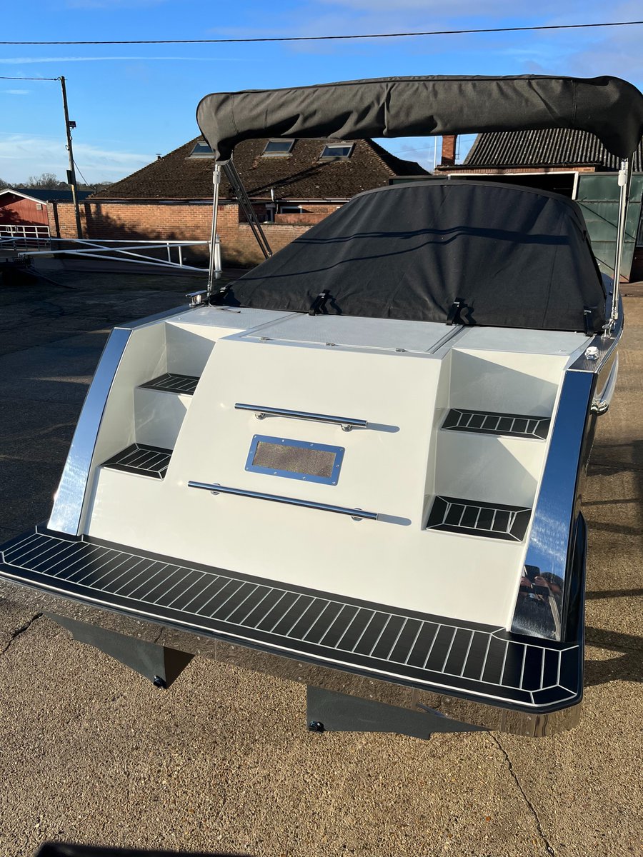 NEW 2023 Maxima 630 IN STOCK 

This striking Maxima 630 has a dark grey hull and light grey decks which have been complimented by the deluxe package with black finteak !

For information on the full range of boats available please look at our website marine-tech.co.uk/new-boats/