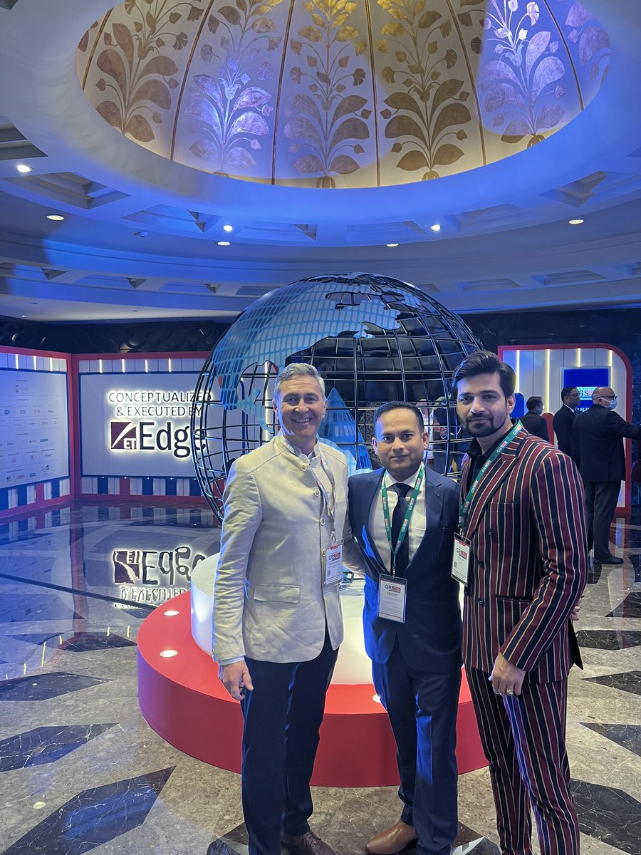 Vishal_singh786's tweet image. Here I am being a part of #ScriptingEconomicChange at The Economic Times Global Business Summit 2023. @ET_GBS