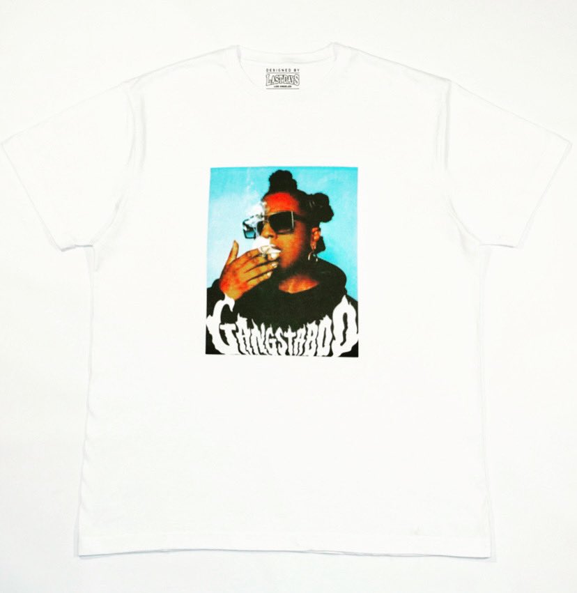 gangstabootrbt's tweet photo. GANGSTA BOO BLUNTED T-SHIRT 🔥🌲💨 AVAILABLE MARCH 7th 🔥🔥🔥 #boogang https://t.co/jL62FPJzYW