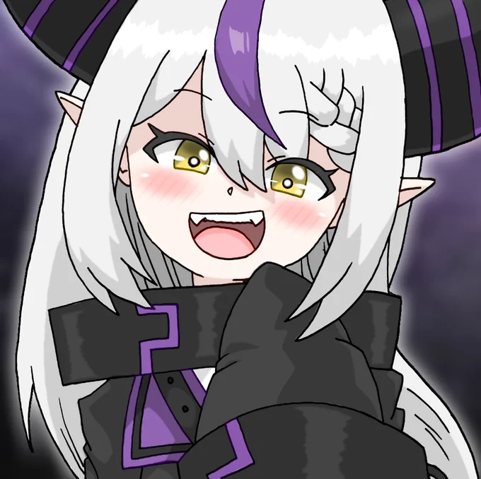 #laplus_artdesu #ラプラスダークネスラプ様 