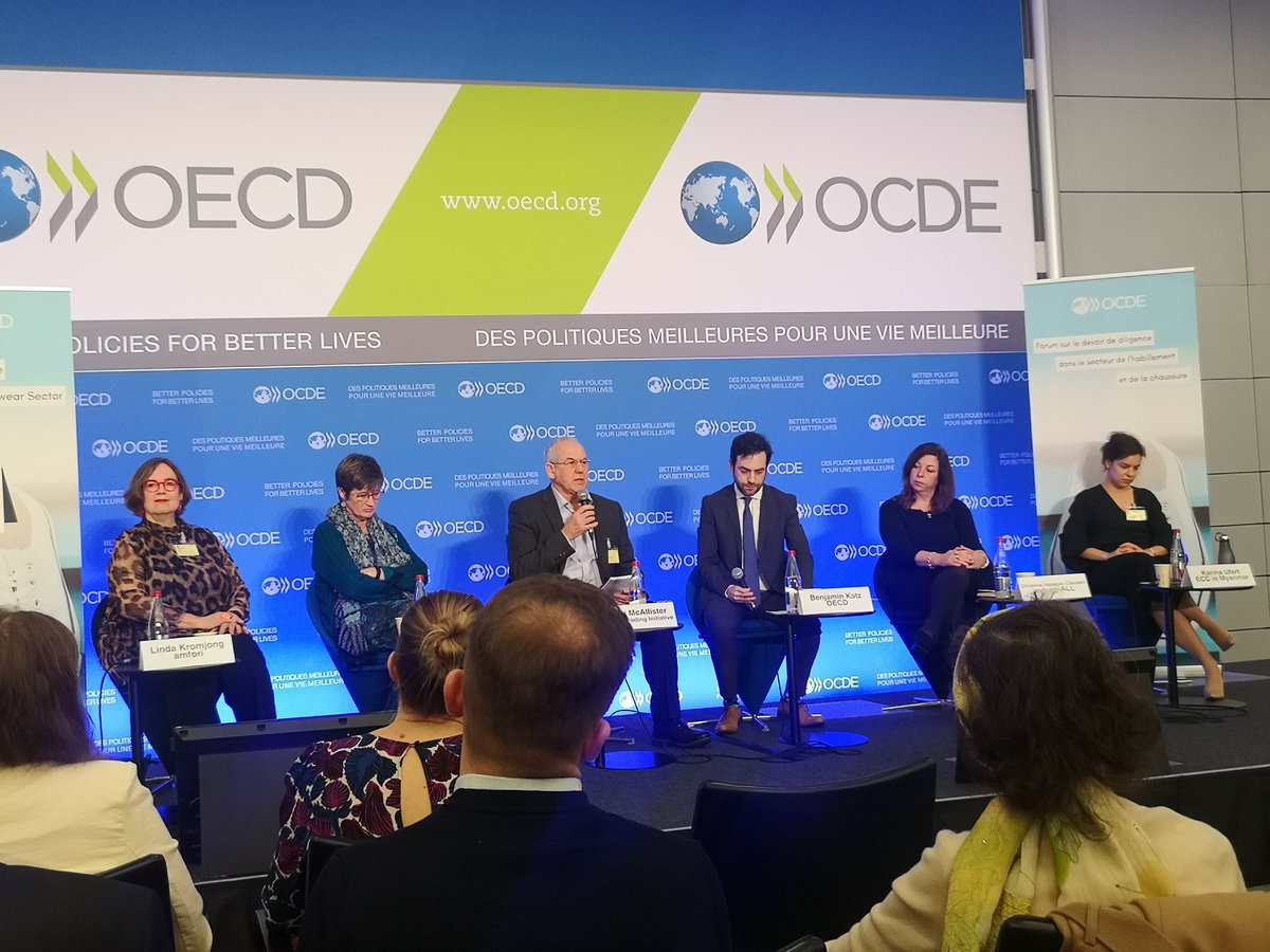It is not the question whether my company should stay or go, but if you can carry out #DueDiligence in #Myanmar states #christinahajagosclausen in @IndustriALL_GU @OECD_BizFin #OECDrbc @ethicaltrade @etiskhandel @amfori_intl @CSREuropeOrg @cleanclothes