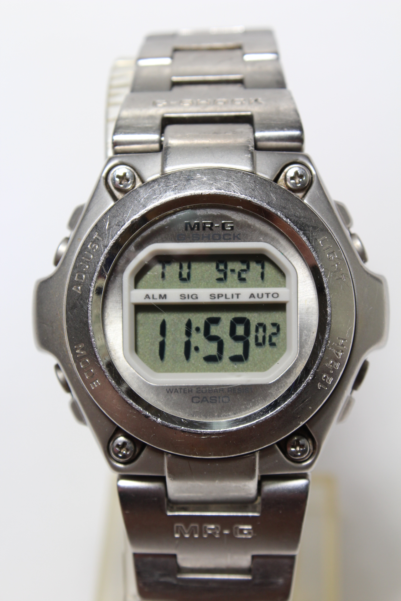 G-SHOCK MR-G100メタル30周年ワーカーズモデル