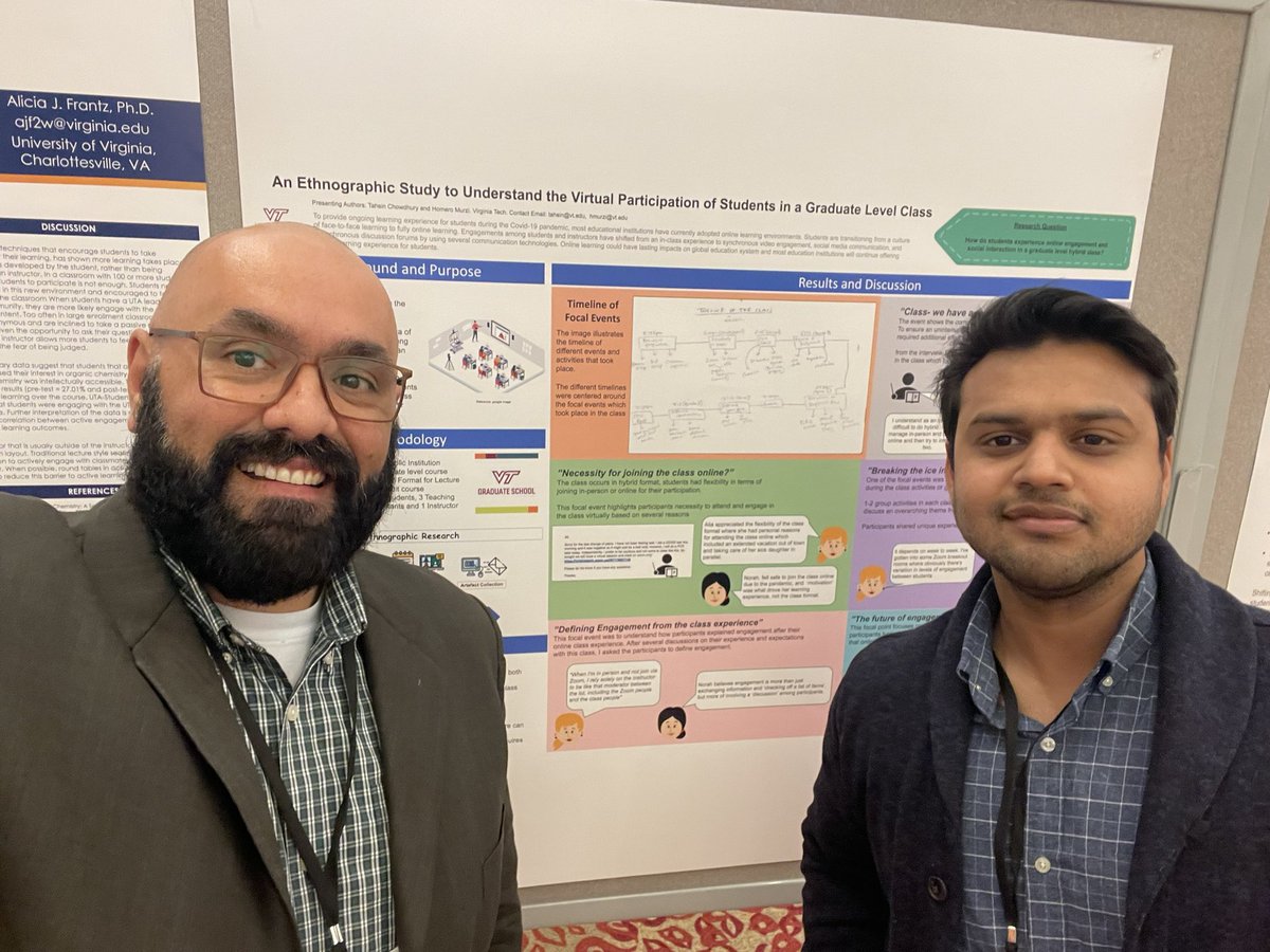 We had a great time presenting our research at the VT CHEP conference! Bonus: Tahsin (<a href="/TahsinVT/">Tahsin Chowdhury</a>) is in town. Great to catch up in person