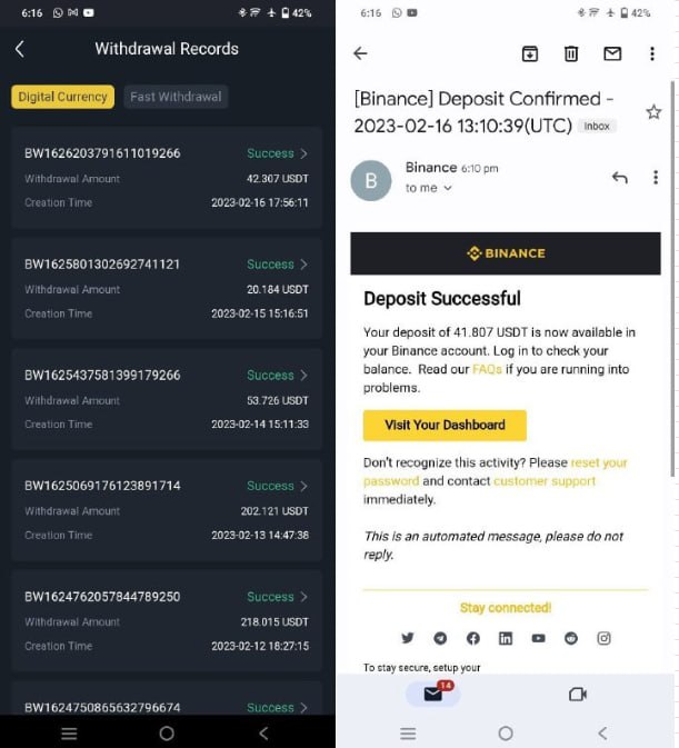 CorridoMaria's tweet photo. @DocumentingCore Earn at least $ per hour
All verified binance users are welcome 
https://t.co/OdiOOWobOo https://t.co/67ncVWfU7T