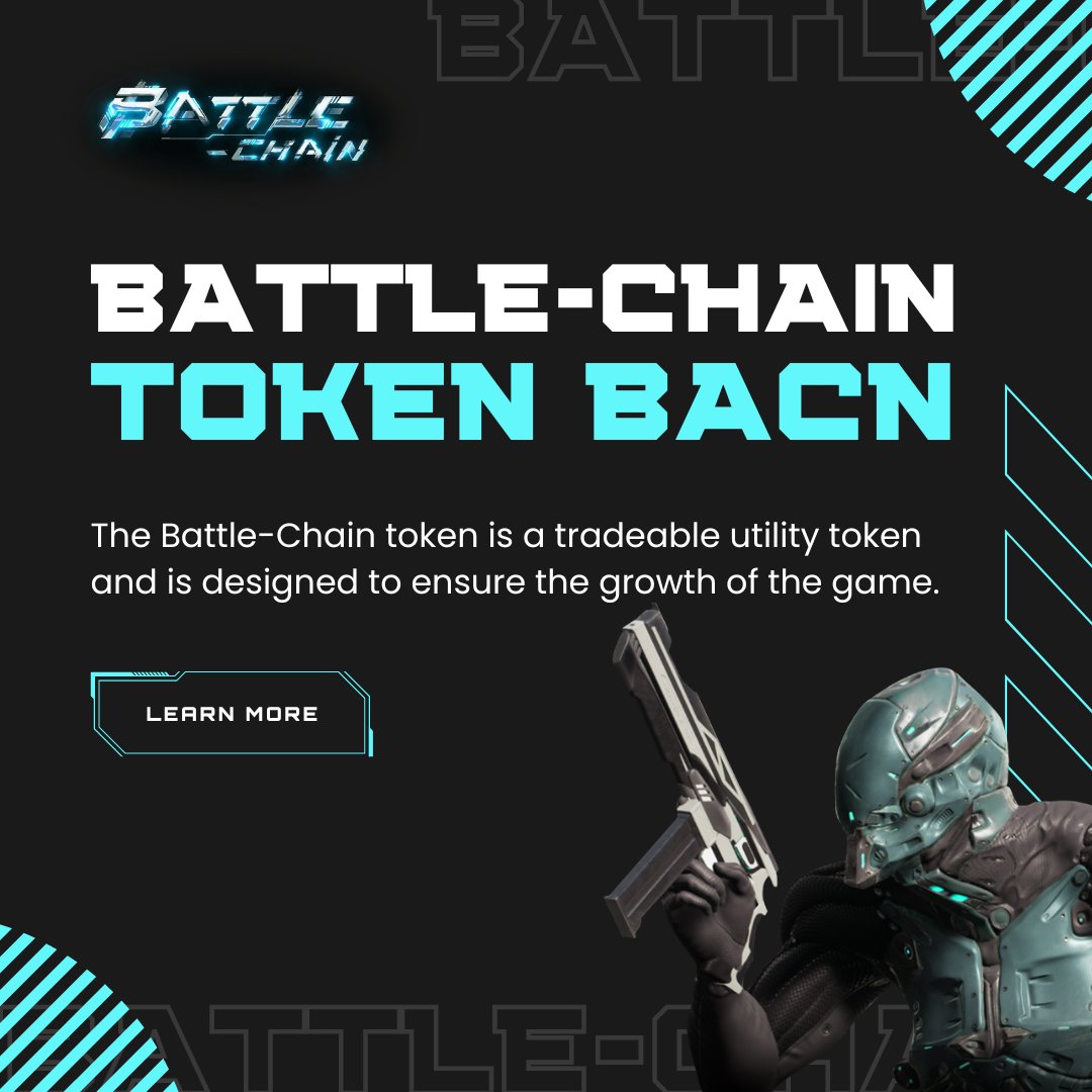 RealBattleChain's tweet photo. The BACN token is the main in-game and marketplace currency. 

This token is used for the BACN market on the #ETH , #BNB and later on other blockchain networks including our own which is currently in development.

Learn more
🔗https://t.co/0qTHFVBf2E

#GameFi #NFTGame https://t.co/7c5MPbs2b1