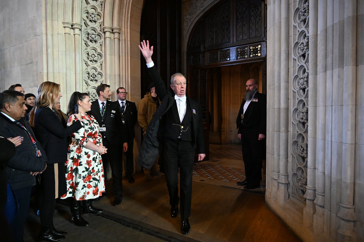 UKParliament's tweet photo. This was also a first for Parliament’s broadcasting unit, as it acted as host broadcaster for an address to both Houses in Westminster Hall, aired nationally and internationally.

Images: UK Parliament/Roger Harris Photography and Jessica Taylor https://t.co/69CDpY2leL