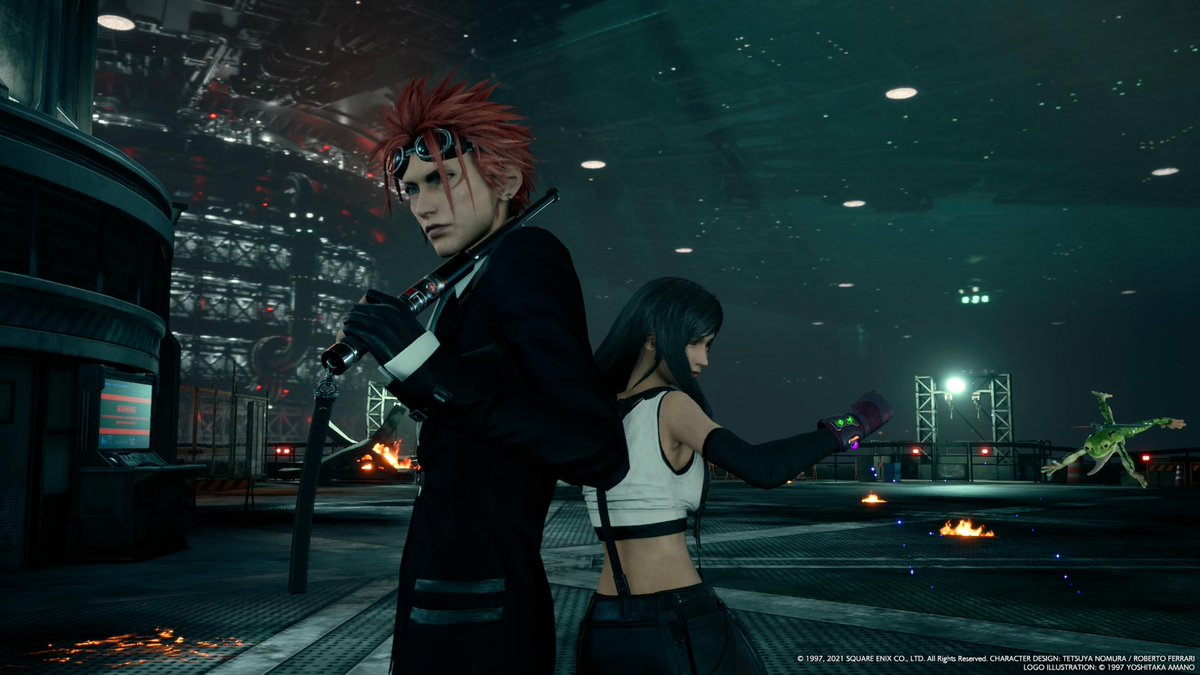 EmmaArundell's tweet photo. Teaming up?⚡️👊❤️

Pretty sure that doesn’t happen for a few more chapters🤔😆

#FinalFantasyVIIRemake #FF7R #FinalFantasyPhotoFriday #Reno #TifaLockhart #ReTi #レノ #ティファ #Shinra #Avalanche #TheTurks #Reno_unofficialFC https://t.co/bvCIyKbJbh