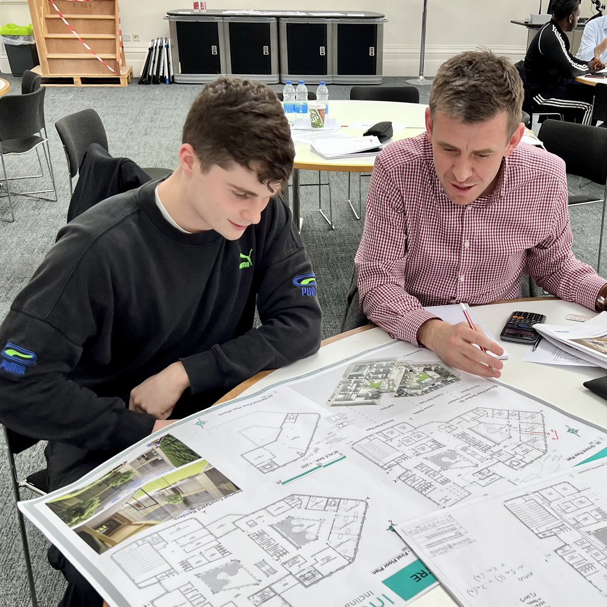 Today we were at <a href="/AT_NTU/">AT_NTU</a> consultants day. Teaching valuable M&amp;E skills to the Architectural Technologists. 

Session 1:- how to double the size of plantrooms!

Imagine… a generation of ATs appreciating the beauty of M&amp;E services 😍

Proud of our partnership with <a href="/TrentUni/">Nottingham Trent University</a>