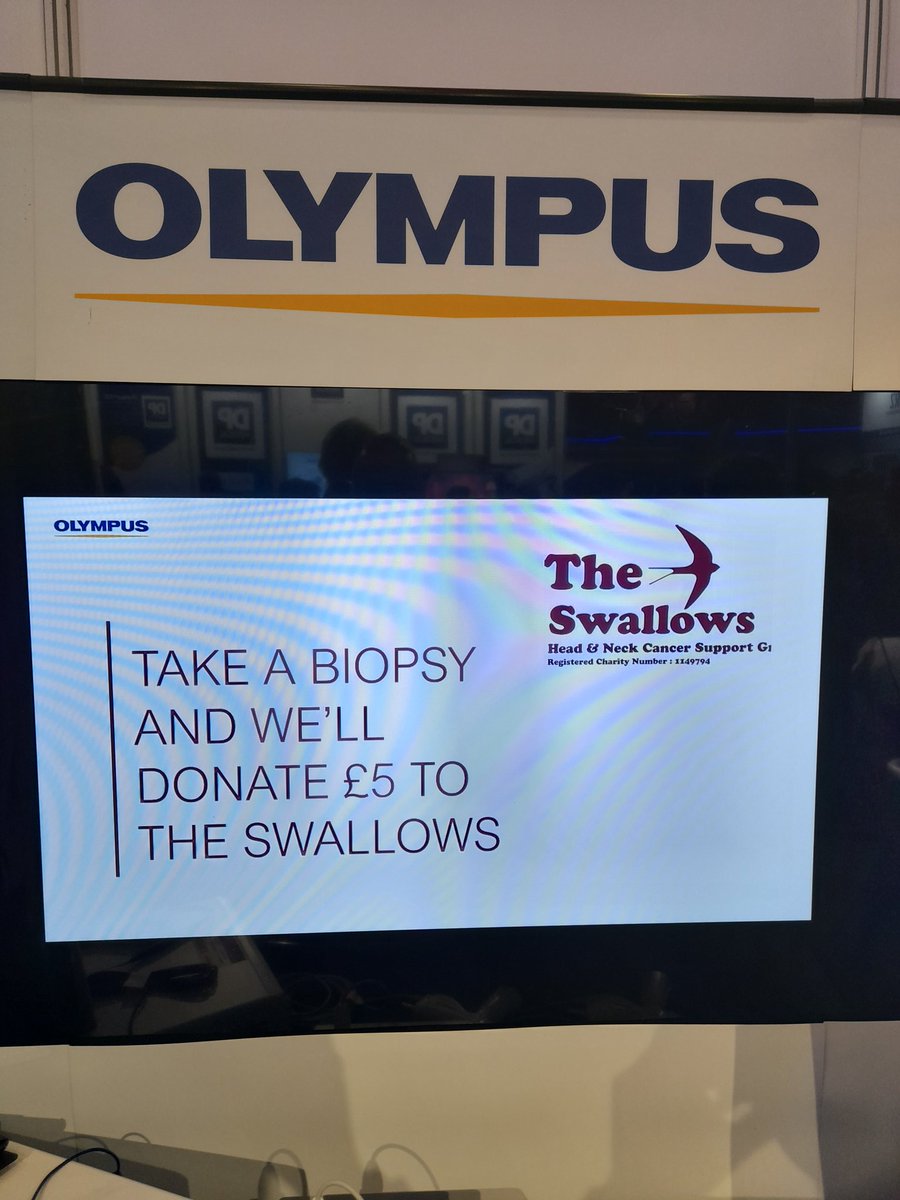 Drop by the stand in Hall 3 @BACOInternational2023, any dry biopsy taken, and we'll donate £5 to @swallowsgroup