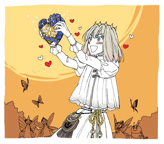 わあああああああ～～～～～～～!!!!!!!オベうれしいね～～～～～～～～!!!!!!!!!マスターが帰った後はきっとずっとニヤニヤしている気がする。 