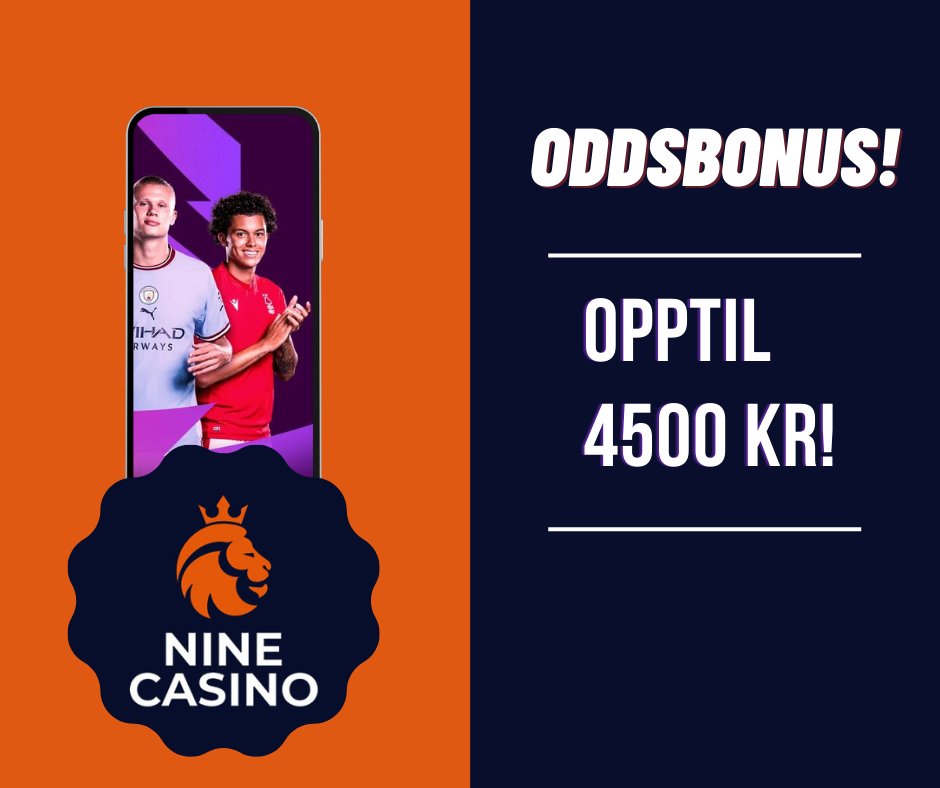 Tippefans's tweet photo. NineCasino!

Hent bonusen din i dag, opptil 4500 kr!

Hent bonus her:
https://t.co/dNWrhByCVn

Les anmeldelsen her:
https://t.co/pGSZswV7oJ https://t.co/Luiis2EyLm