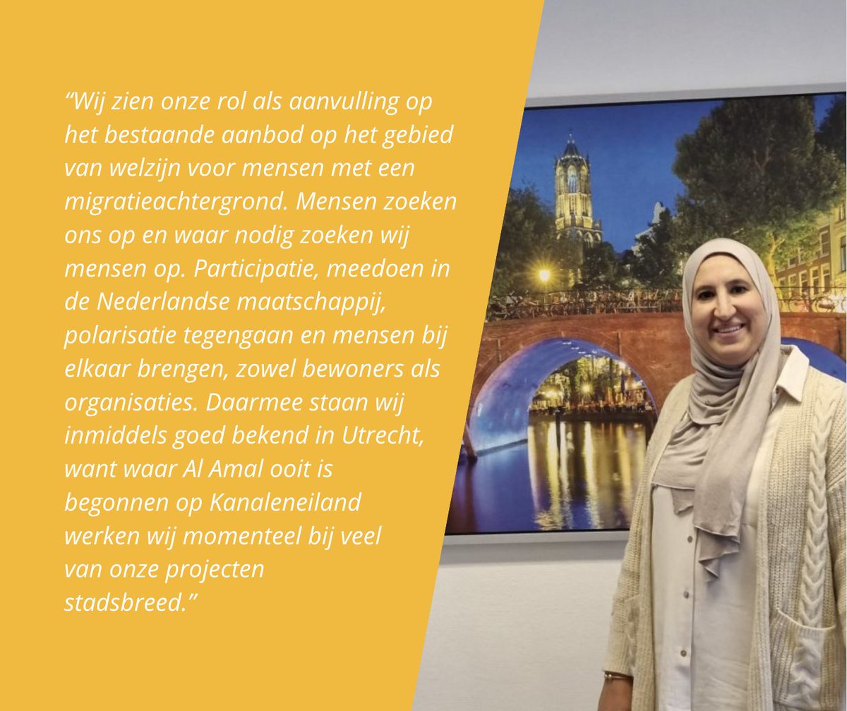 Het interview met Anissa Akhrij staat in de Zuidwester, de wijkkrant van kanaleneiland, transwijk en de merwedekanaalzone. Lees het hele interview op zuidwesterutrecht.nl/2022/12/09/de-…

#alamal #interview #zuidewester #participatie #samenbrengen