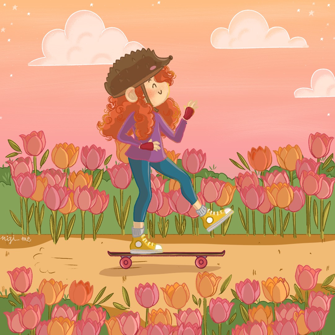 studio_niji's tweet photo. ✨️🌈#Friday vibes 🦔🛹🌷
Happy weekend guys💕🤩, this is another entry for #forestemojiart #challange on #instagram .

#DigitalArtist #ArtistOnTwitter #skateboarding https://t.co/Ey7Fax8Xk9