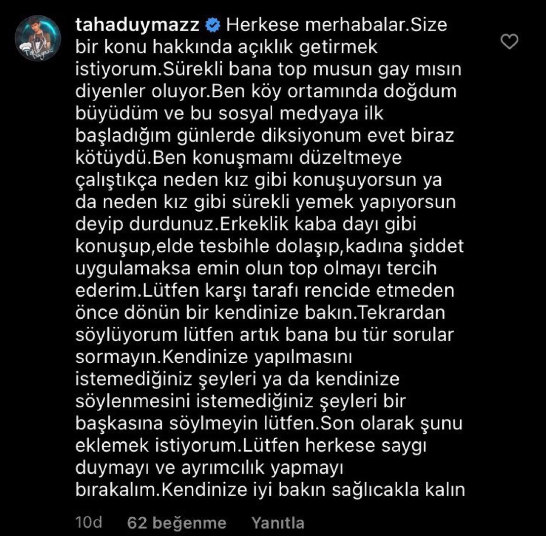 alniopulesitivt's tweet photo. Taha Duymaz’ın uzun zaman önce yaptığı bir açıklama… herkesi vicdanıyla baş başa bırakıyorum… mekanın cennet olsun kardeşim https://t.co/ekG8UlOYRi