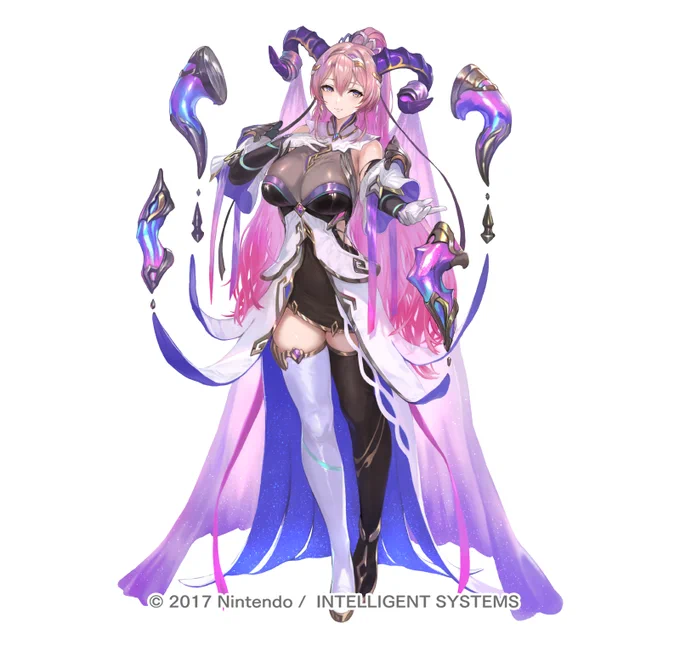 大好評配信中の「ファイアーエムブレム ヒーローズ」( )「地の女神 ネルトゥス」のキャラデザイン、イラスト担当してます#FEヒーローズ#FEHeroes 