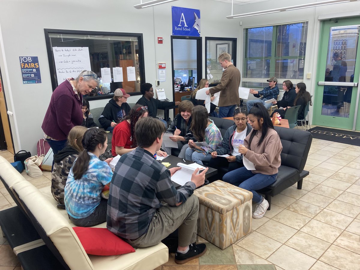 OpenWayLearning's tweet image. Fantastic day at @MaconEarly as students led a #HumanCenteredDesign process to redefine how to improve student & parent communication across the school. #StudentAgency at its best! #StudentVoice @adamhaigler @engineerteacher @coachmofat