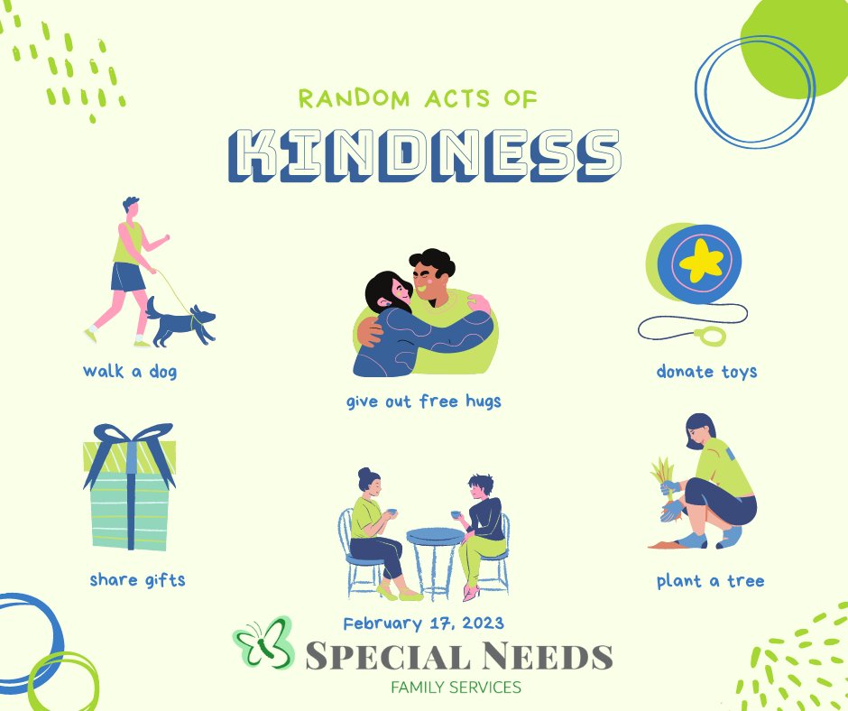 AnnetteHines15's tweet photo. It's Random Acts of Kindness Day! Find a way to serve others today, especially the caregivers in your life. https://t.co/jio5RkbUeH
