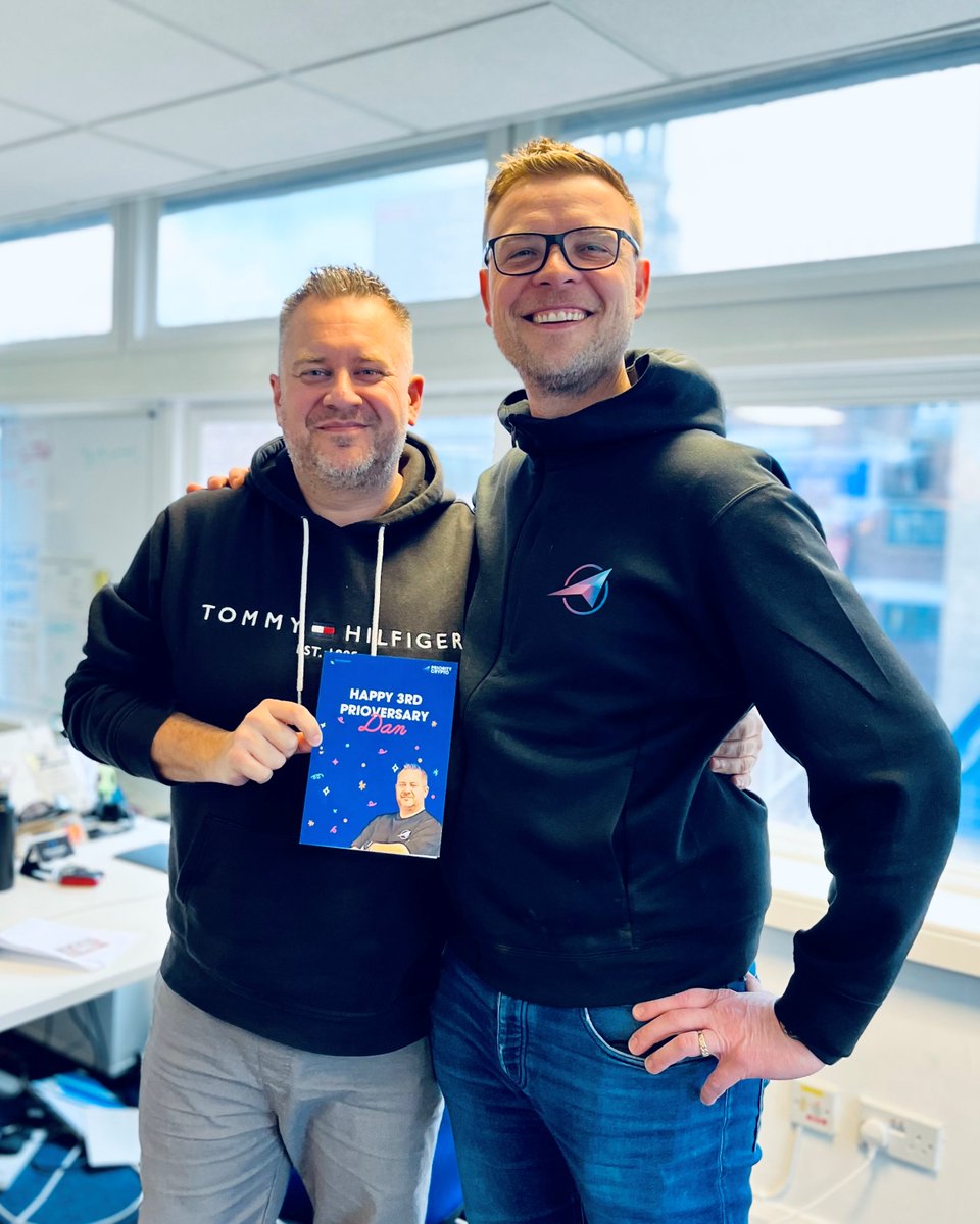 web3kieron's tweet image. RT retailukjobs: Today we celebrate an incredible milestone: @dan_priority's 3 years at Priority Recruitment! 🥂

He's been an incredible, supportive and friendly team member to all of us for 3 years. Here's to many more! 🎉 🥂

#workanniversary #teamgo…