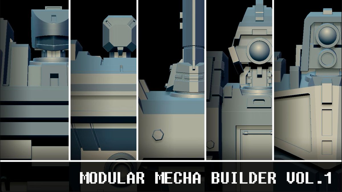 BL3D_models's tweet photo. Hi y'all, this was my first #Kickstarter campaign. I'm a fan of 90's and 20's #mech videogames and tabletop wargames, I love the #customizable aspect of those hobbies and have always dreamed of combining them. https://t.co/qfu4kh1DZ3 https://t.co/oJZaV0IX3l
