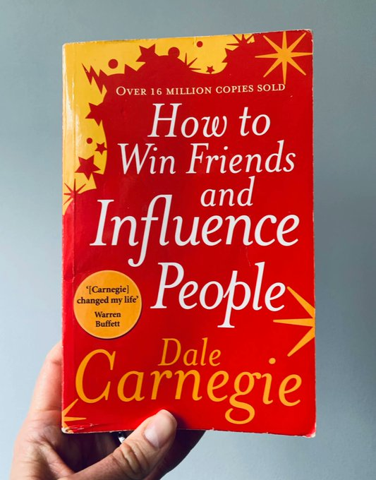 Thedrivenman's tweet photo. Before age 30, you need to read these 12 books:

1. How to Win Friends and Influence People. https://t.co/1kqpPZ2HkX