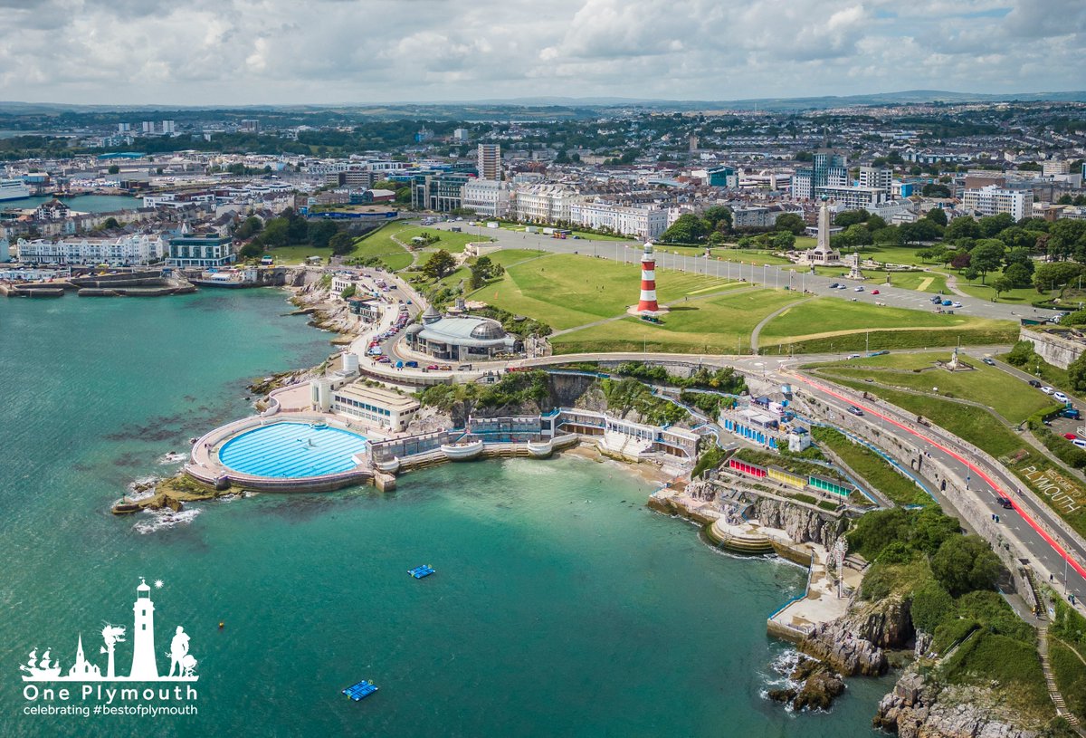 Plymouth ❤️ #BestOfPlymouth #RollOnSummer Photo captured by our drone pilot @JayStoneUK #OnePlymouth